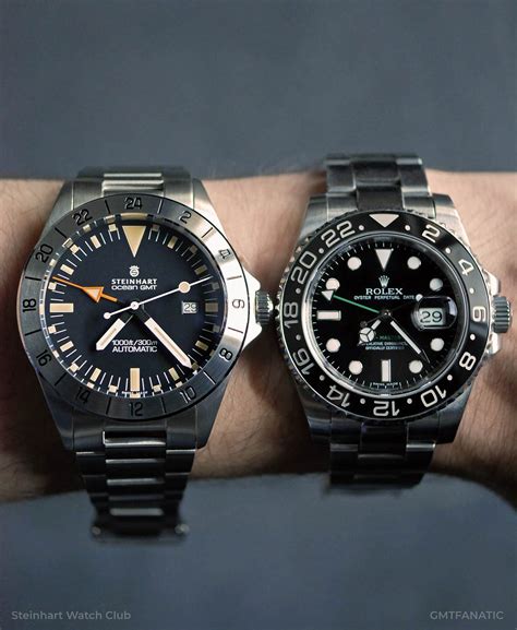 steinhart ocean vintage gmt vs rolex|steinhart ocean vintage gmt.